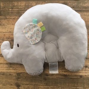 tummy time elephant pillow